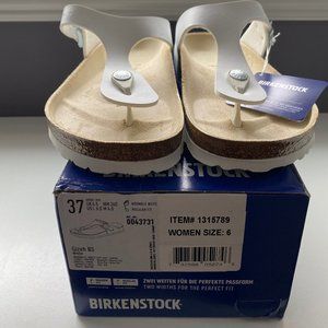 BNIB Birkenstock Women's Gizeh Sandals size 37